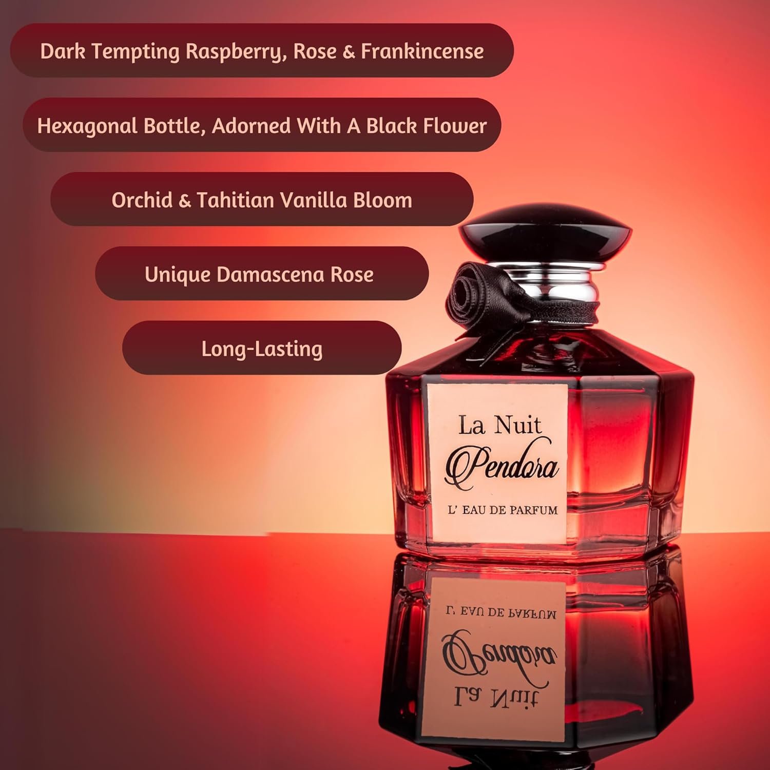 LA NUIT Pendora EDP Perfumes for Women's Fragrance for Her | Ladies Scent L' Eau De Parfum - Image 3